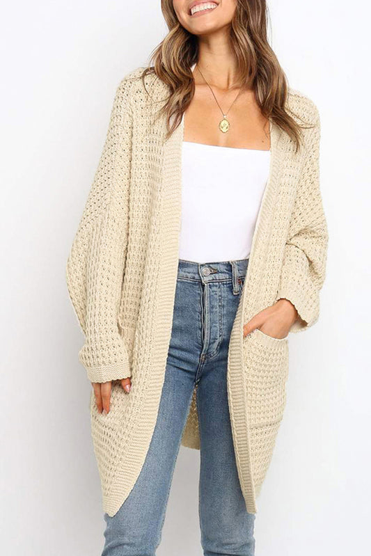 Knitted Long Sleeve Cardigan