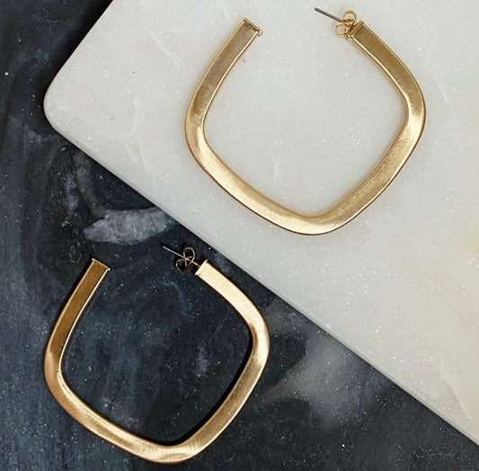 Square Hoop Earrings