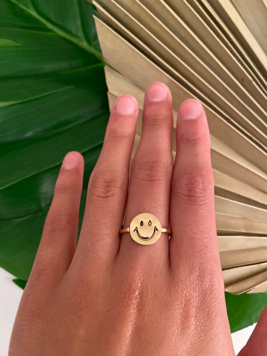 Smiley Face Ring